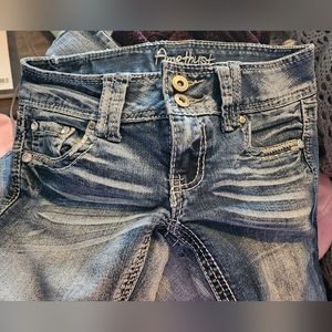 Amethyst jeans, boot cut, size 1